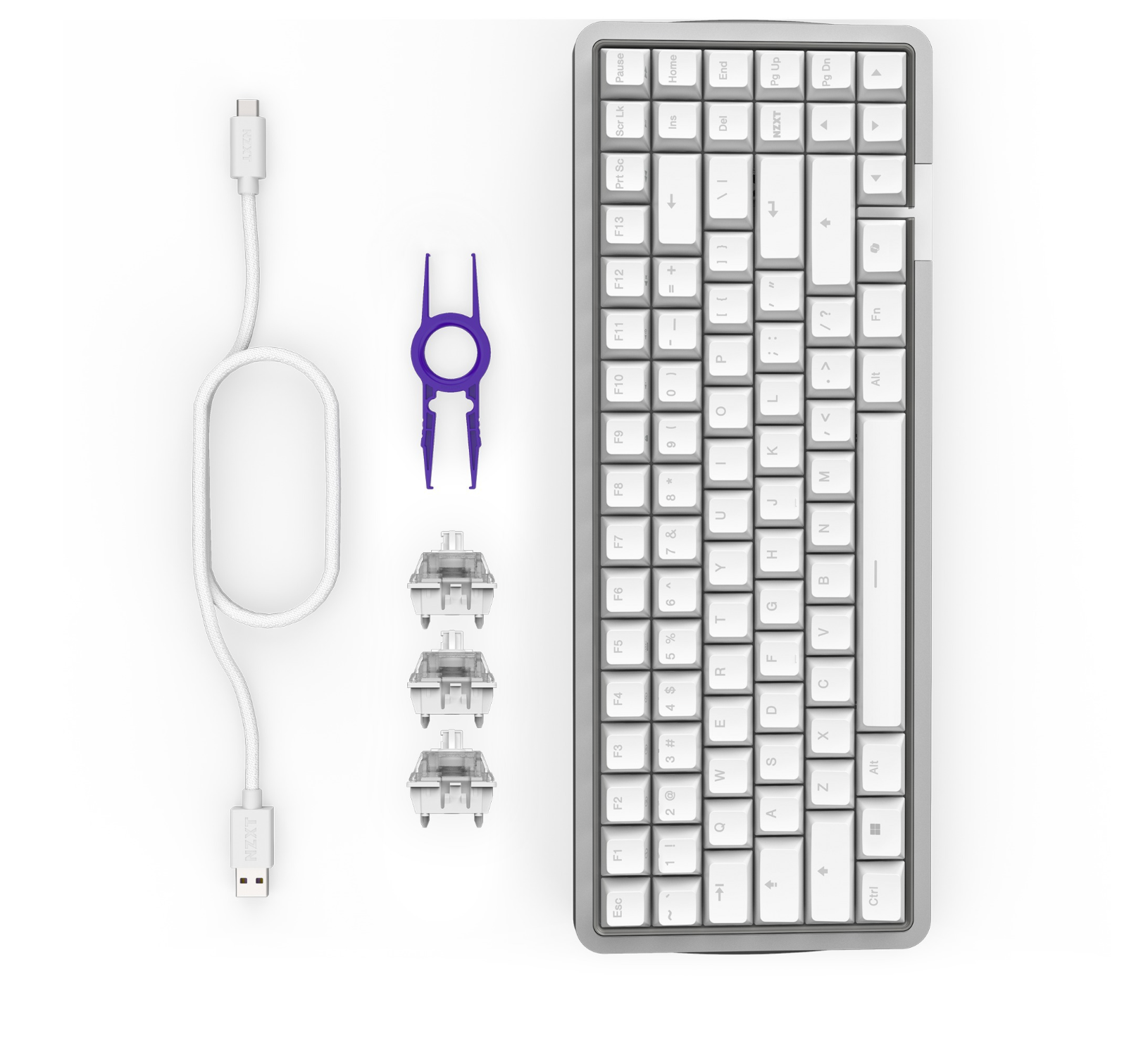 NZXT FUNCTION Elite MiniTKL Komplettset