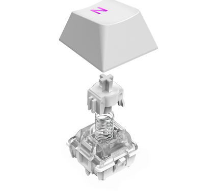NZXT  FUNCTION Elite MiniTKL Tasten aufbau