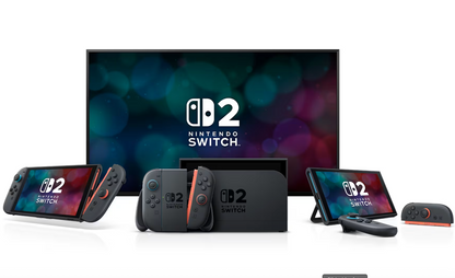 Nintendo Switch 2 Beispiel in allen Varianten