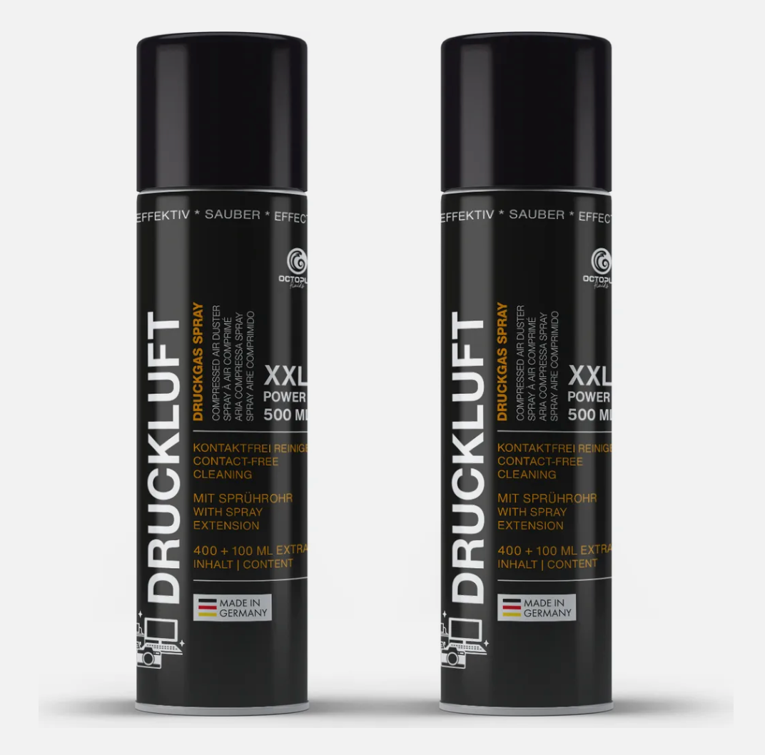 OCTOPUS® | 2x Druckluftspray 500 ml