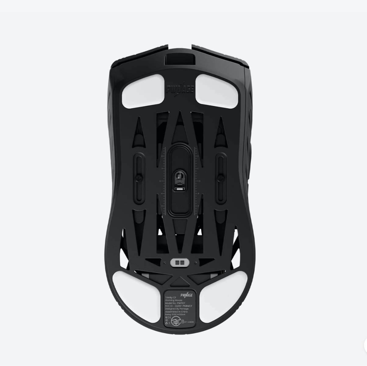 PWNAGE  Trinity CF 8K Wireless Gaming-Maus Schwarz Boden