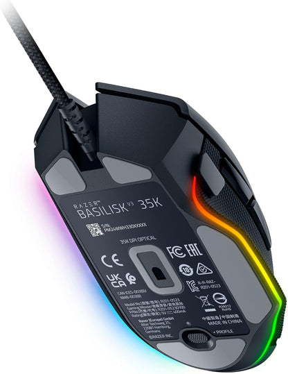 RAZER Basilisk V3 RGB Kabelgebunden Von unten