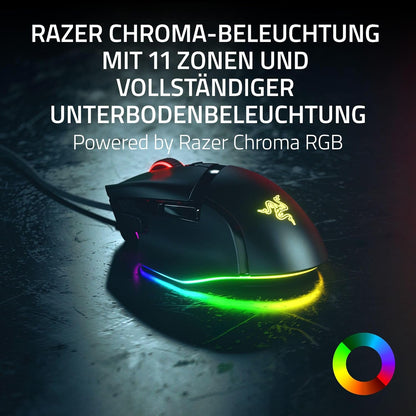 RAZER Basilisk V3 RGB Kabelgebunden mit 11 Zonen RGB