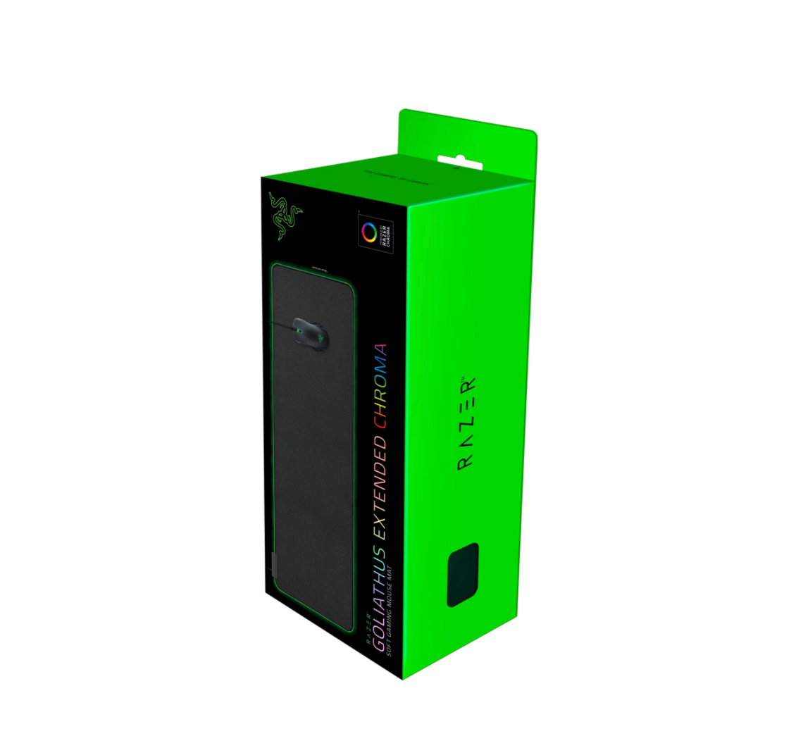 RAZER Goliathus Chroma Extended – RGB-Gaming-Mauspad in XL Verpackung