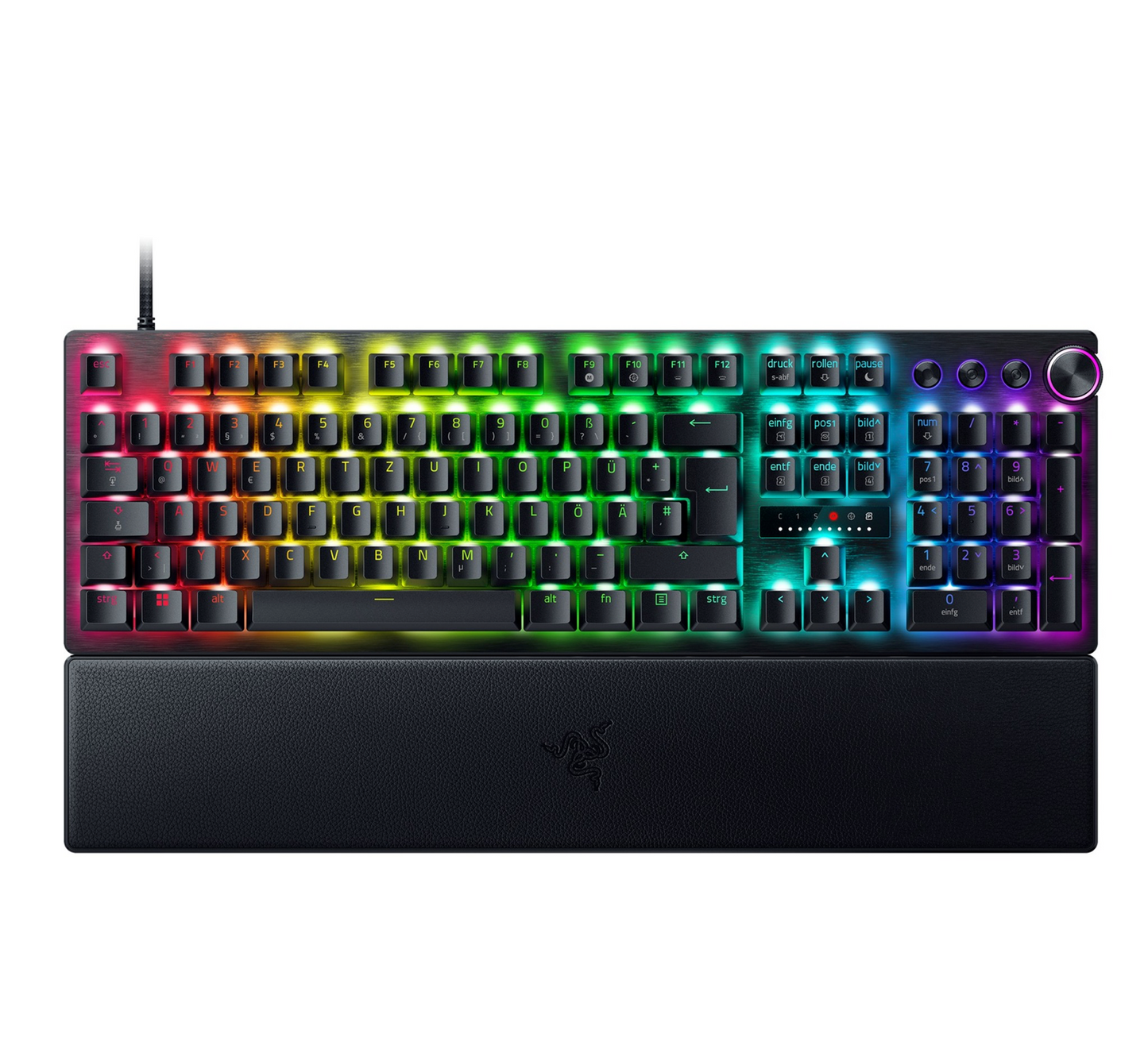 RAZER Huntsman V3 Pro von Oben 