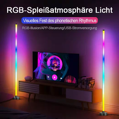 RGB LED-Stehleuchte mit USB Telefon-App beispiel