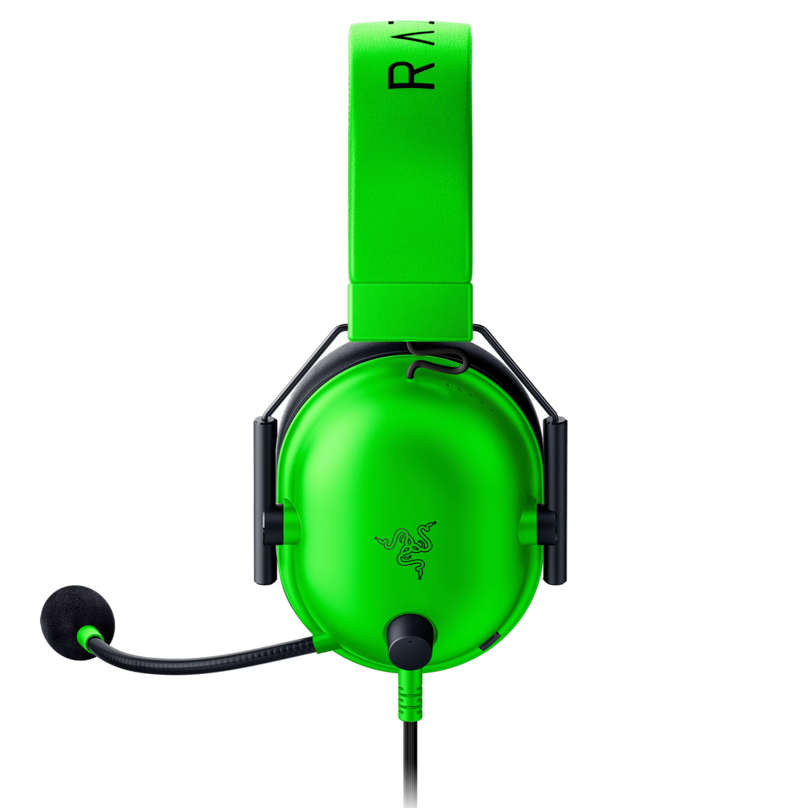 Razer Blackshark V2 X Headset Grün Seitlich