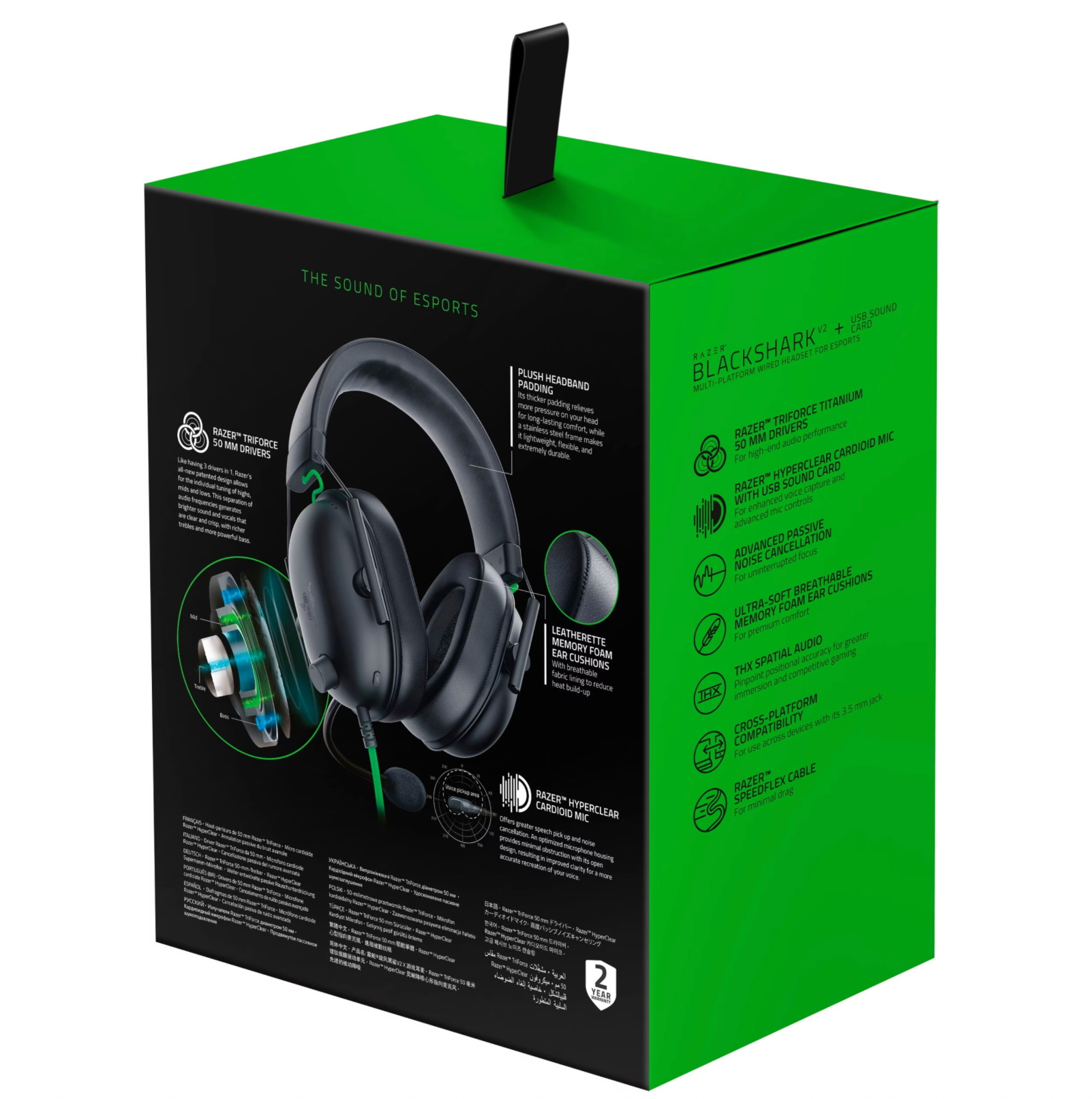 Razer Blackshark V2 X Jouda Verpackung