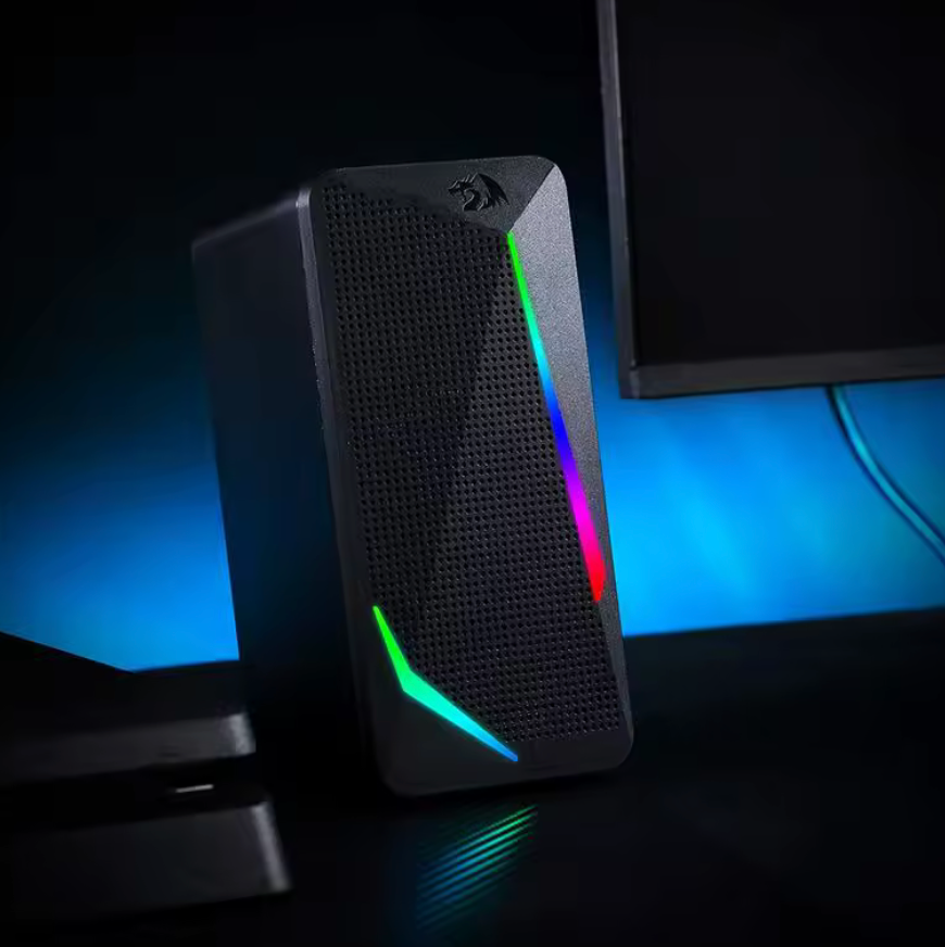 Redragon RGB Lautsprecher  von der Seite