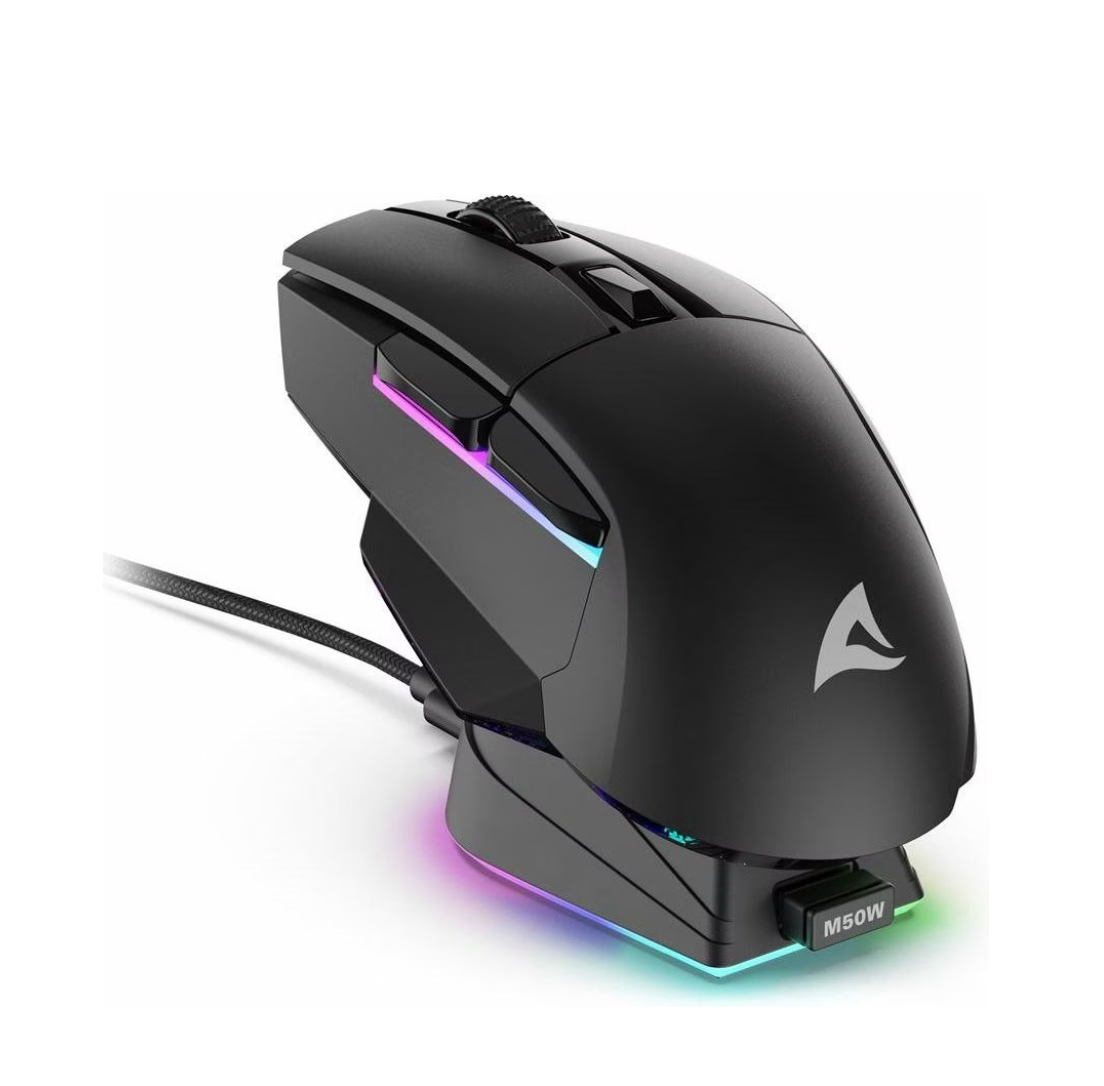SHARKOON  SKILLER SGM50W – Kabellose Gaming-Maus 