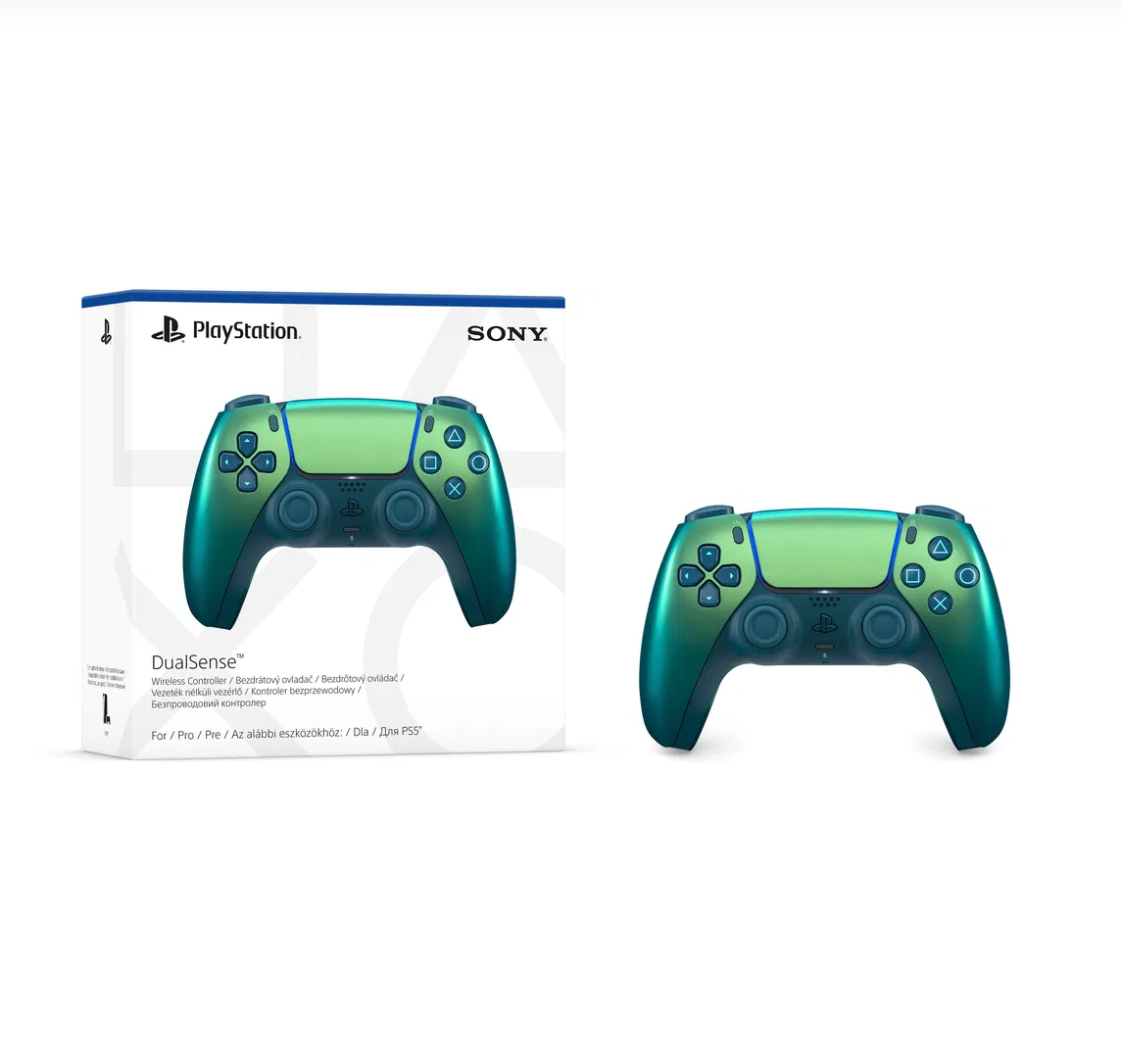 SONY  DualSense Wireless-Controller – Chroma Teal Verpackung