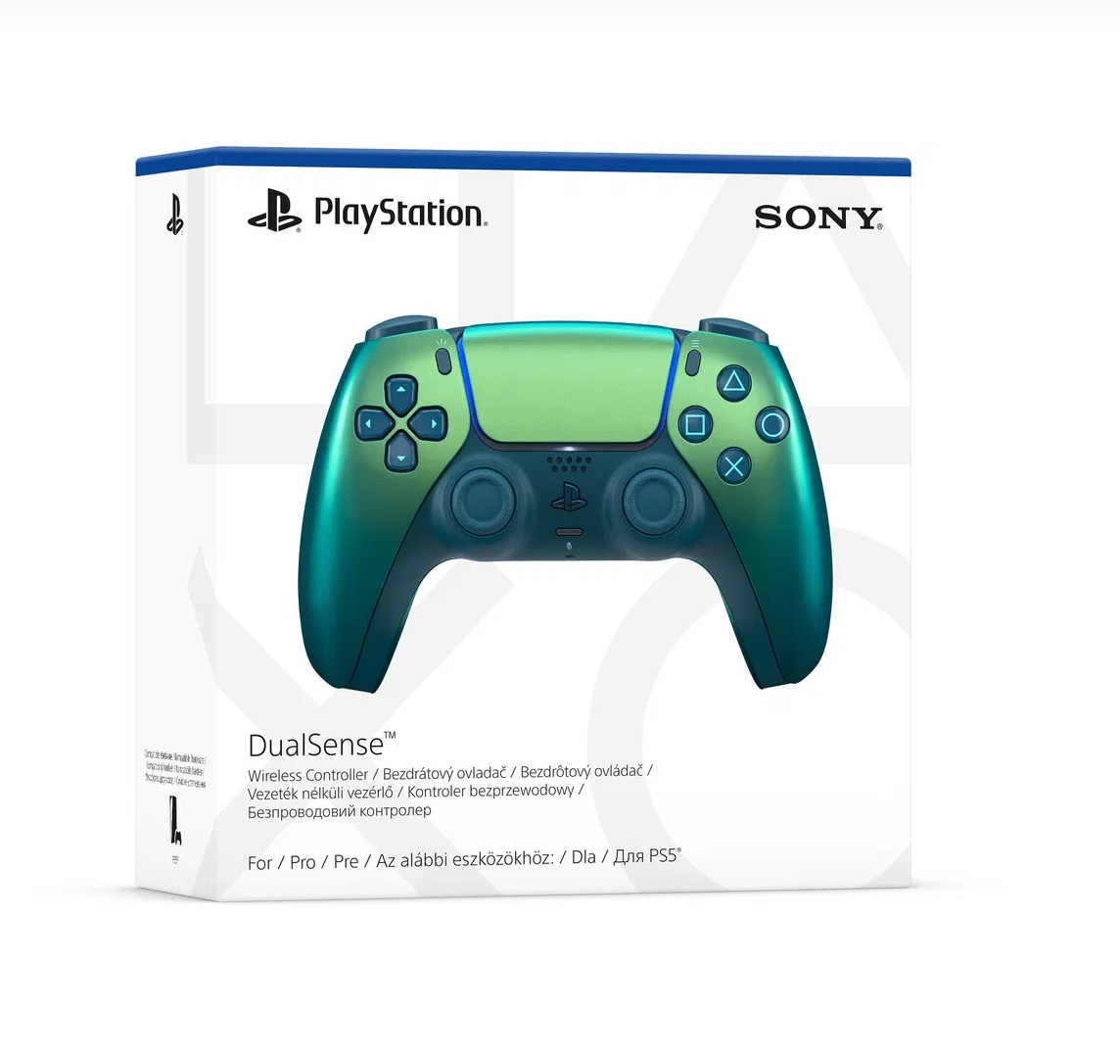 SONY  DualSense Wireless-Controller – Chroma Teal Verpackung 2