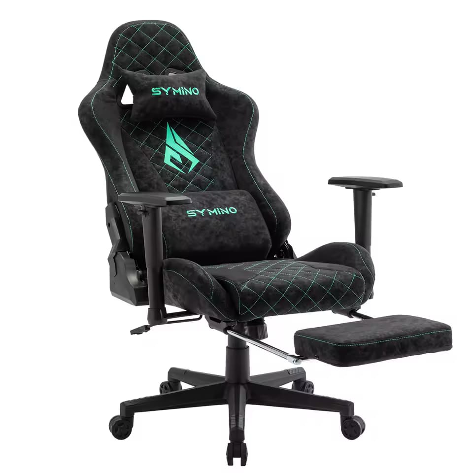 SYMINO Gaming-Stuhl Schwarz 