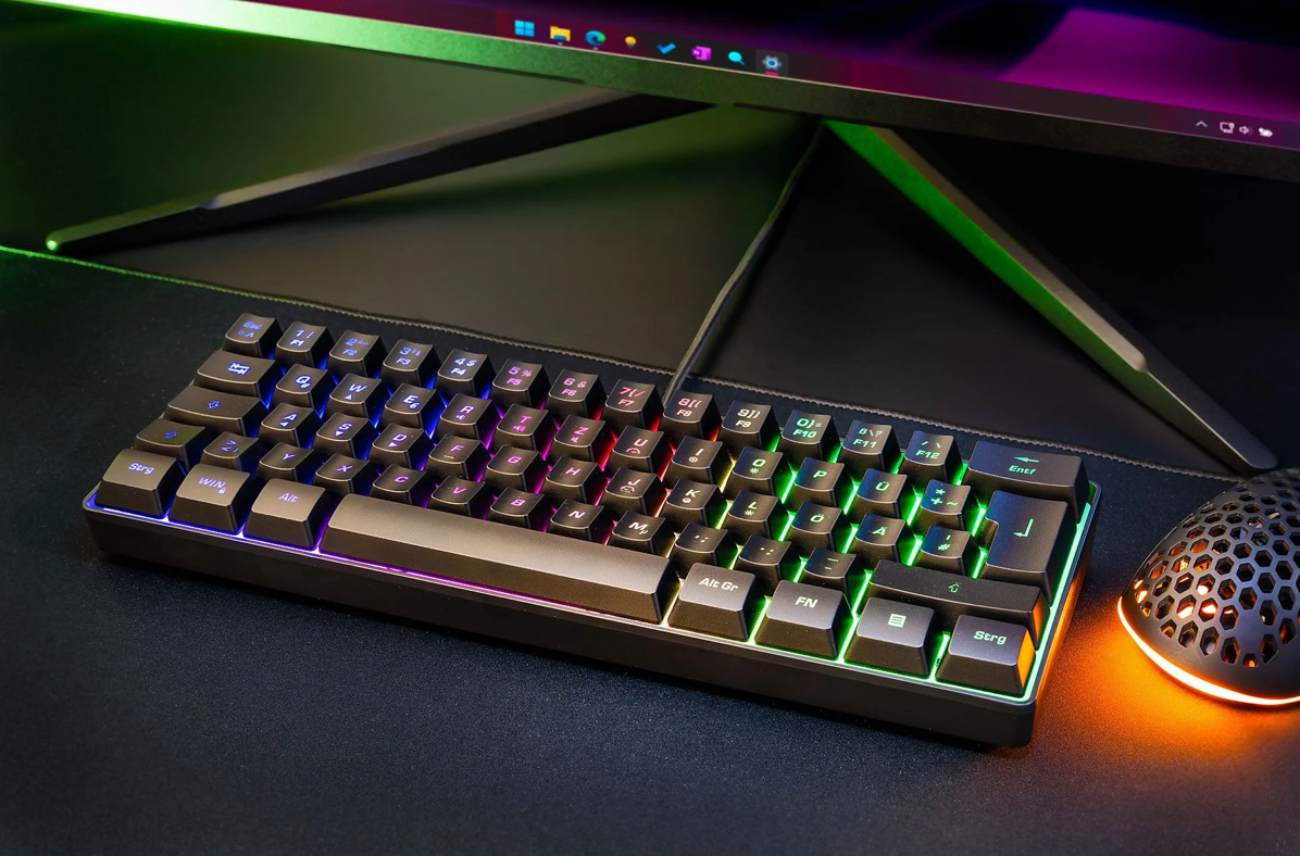 SY IGK-3500 – Kompakte Gaming-Tastatur RGB Beispielbild