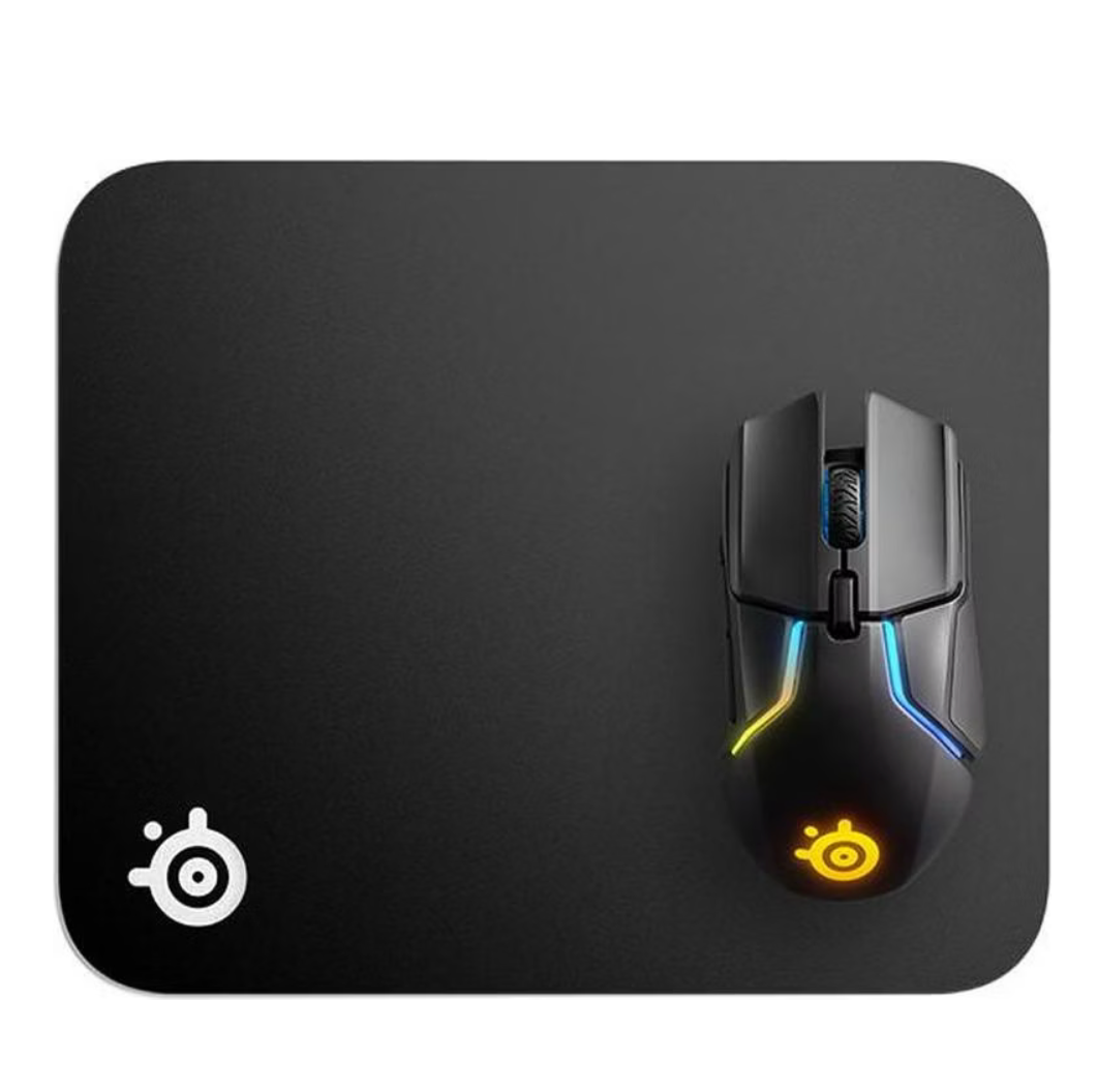 SteelSeries QcK – Gaming-Mauspad + Maus