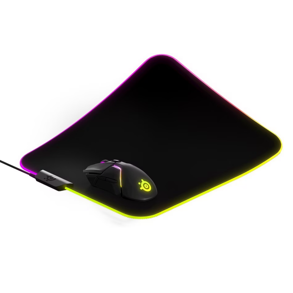 SteelSeries QcK Prism Cloth + Maus