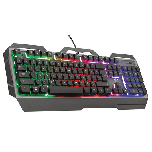 TRUST GXT 856 Torac Gaming-Tastatur mit RGB-Beleuchtung 