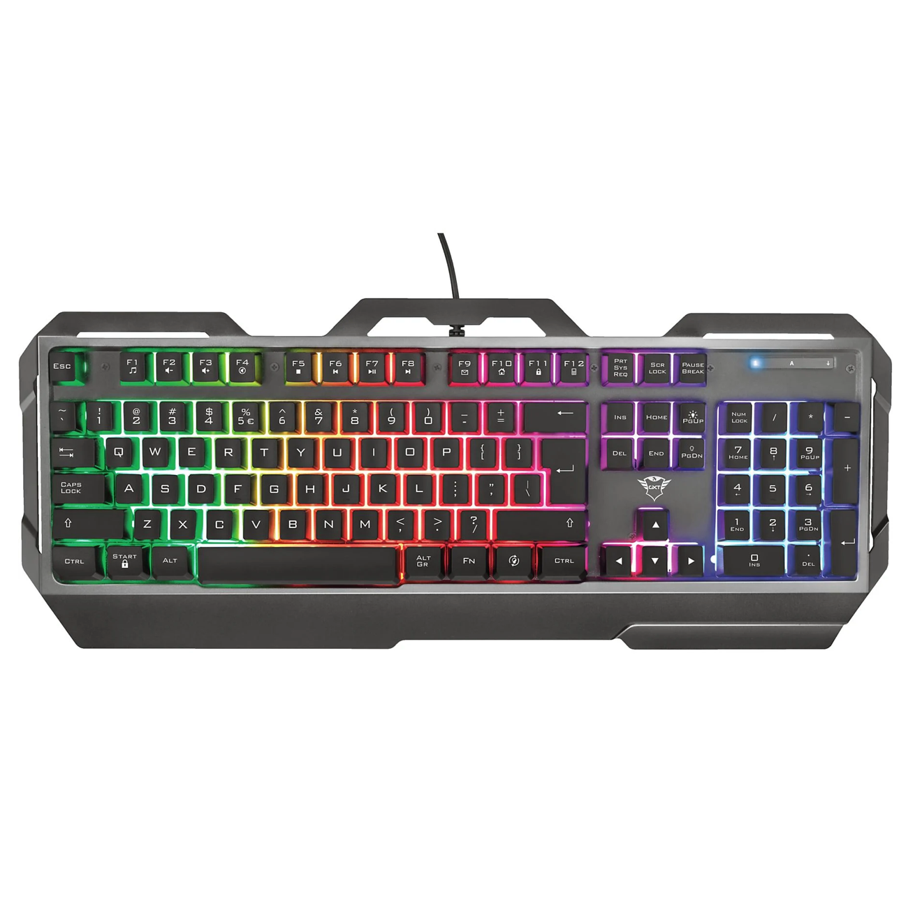 TRUST GXT 856 Torac Gaming-Tastatur Von Oben